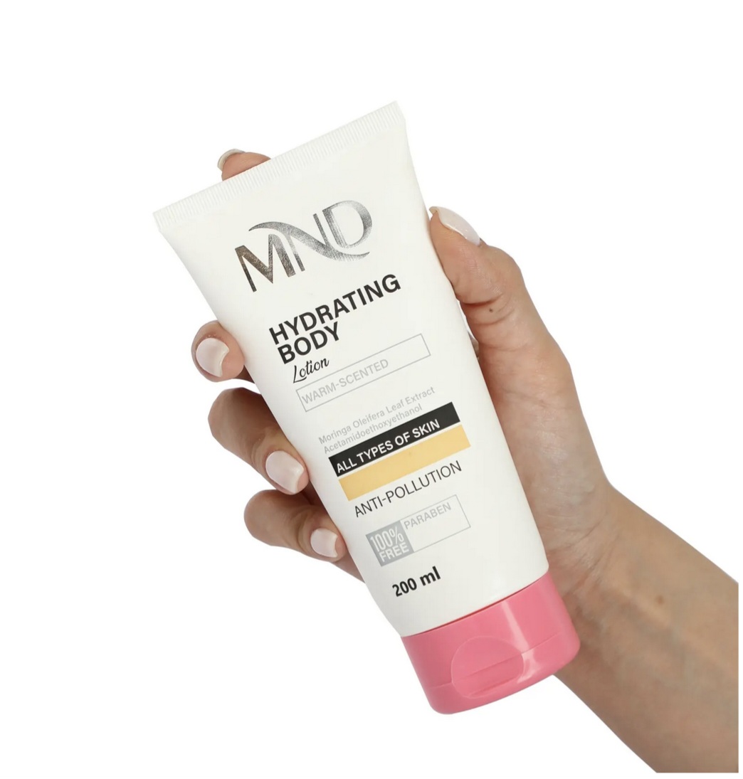لوسیون بدن آبرسان MND با رایحه گرم