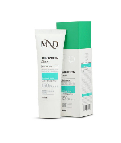 کرم ضد آفتاب ام ان دی SPF 5۰ مناسب پوست معمولی