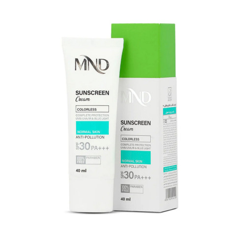 کرم ضد آفتاب ام ان دی SPF 3۰ مناسب پوست معمولی