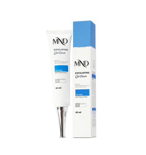 ژل-کرم لایهبردار MND حاوی 2% بتاهیدروکسی اسید مناسب پوست چرب